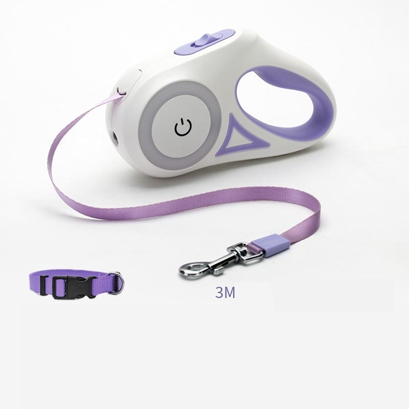 NightLite | Einziehbare Leine mit LED-Licht