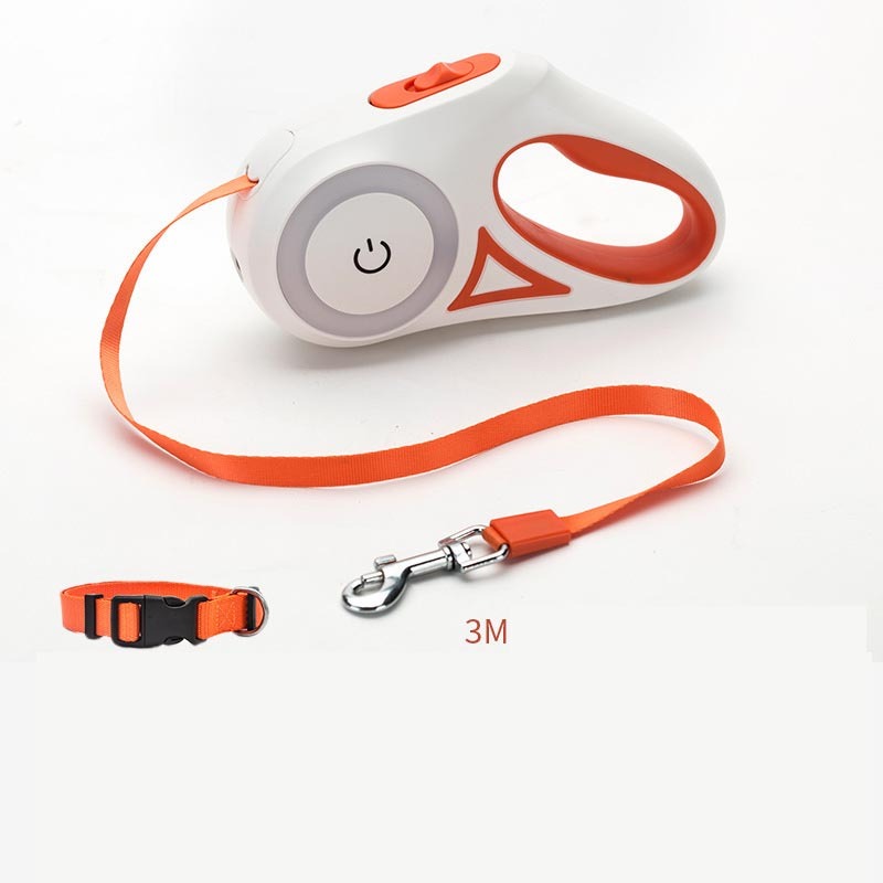 NightLite | Einziehbare Leine mit LED-Licht