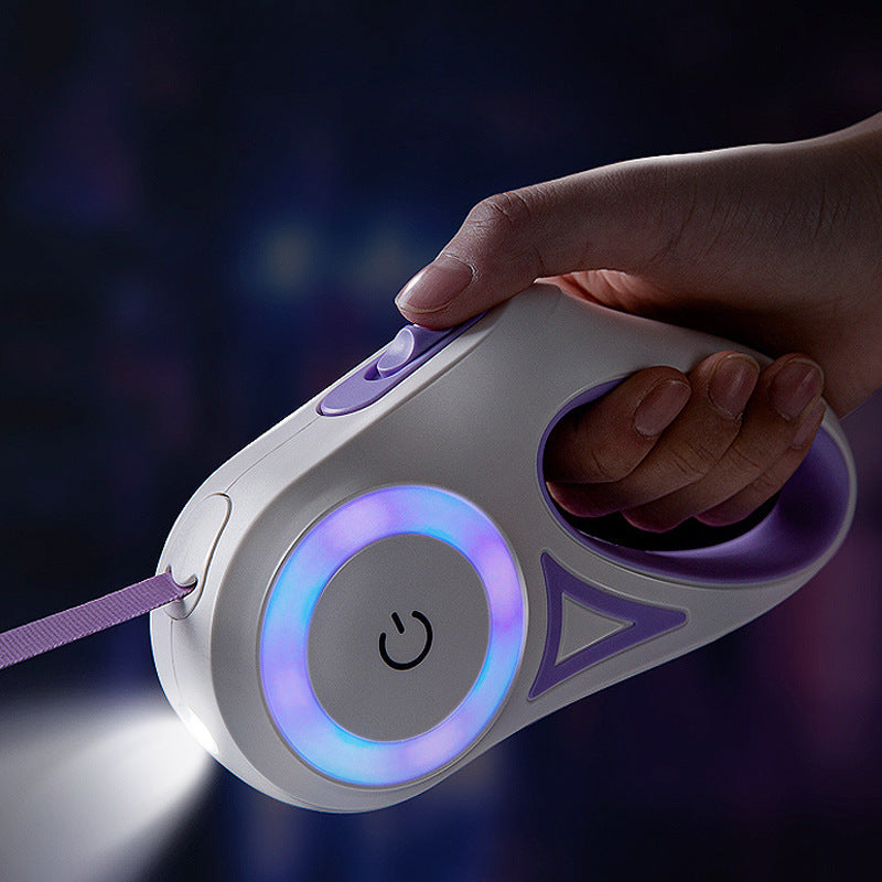 NightLite | Einziehbare Leine mit LED-Licht