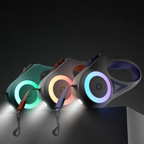 NightLite | Einziehbare Leine mit LED-Licht