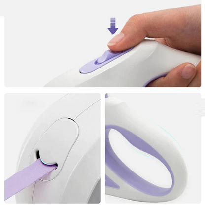 NightLite | Einziehbare Leine mit LED-Licht