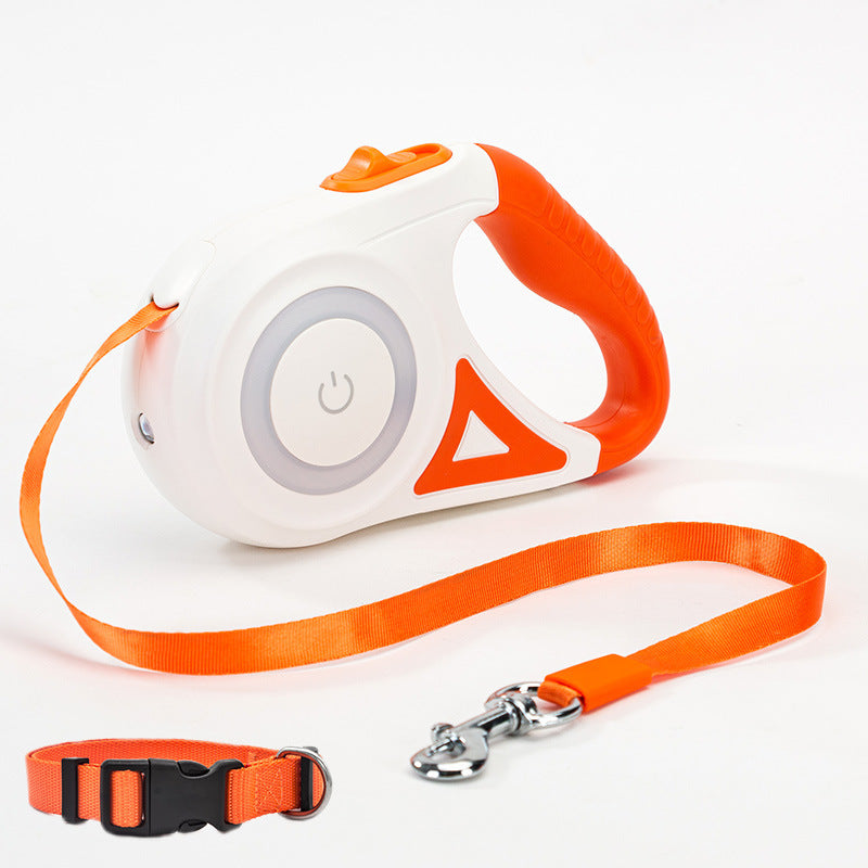 NightLite | Einziehbare Leine mit LED-Licht